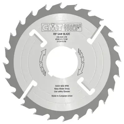 Top Prodej CMT Industrial Rozmítací kotouč s vyklizovacím zubem, tenký - D180x2,5 d40 Z21+3 MEC HW