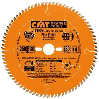 CMT ITK Plus Ultra tenký kotouč pro příčné finální řezy - D216x1,8 d30 Z64 HW Jen Po Omezenou Doba