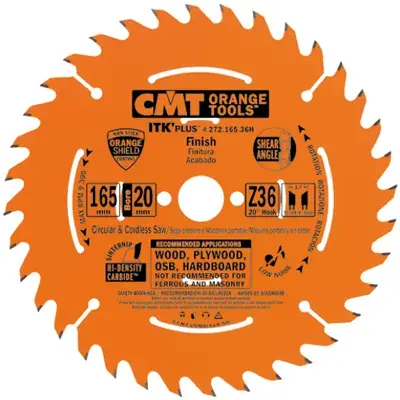 CMT ITK Plus Ultra tenký kotouč pro příčné řezy - D184x1,7 d20(+16,+15,87) Z40 HW Bezpečná Platba