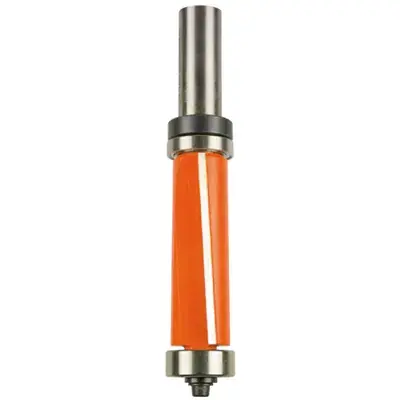 Nová Kolekce CMT Ořezávací fréza s dvěma ložisky, šikmé zuby - D19x51,5 L108,9 S=12 HW