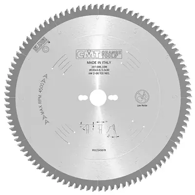 CMT XTreme Pilový kotouč na lamino, plast a neželezné kovy - D330x3,2 d30 Z96 HW Odhlučněný Hit Sezóny