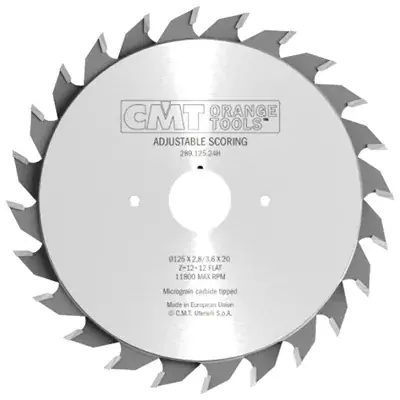 Oblíbený CMT XTreme Předřezový kotouč dvoudílný - D120x2,8-3,6 d20 Z12+12 HW