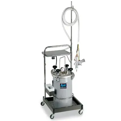 Omezená Nabídka IGM 0165 Tlakový řízený dávkovač lepidla, nerezový, 12 kg