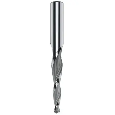 Objednat Nyní IGM F152 Řezbářská kuželová spirálová fréza HWM - D3,2x50 R1,6 A2,5° L90 S=8 Z3